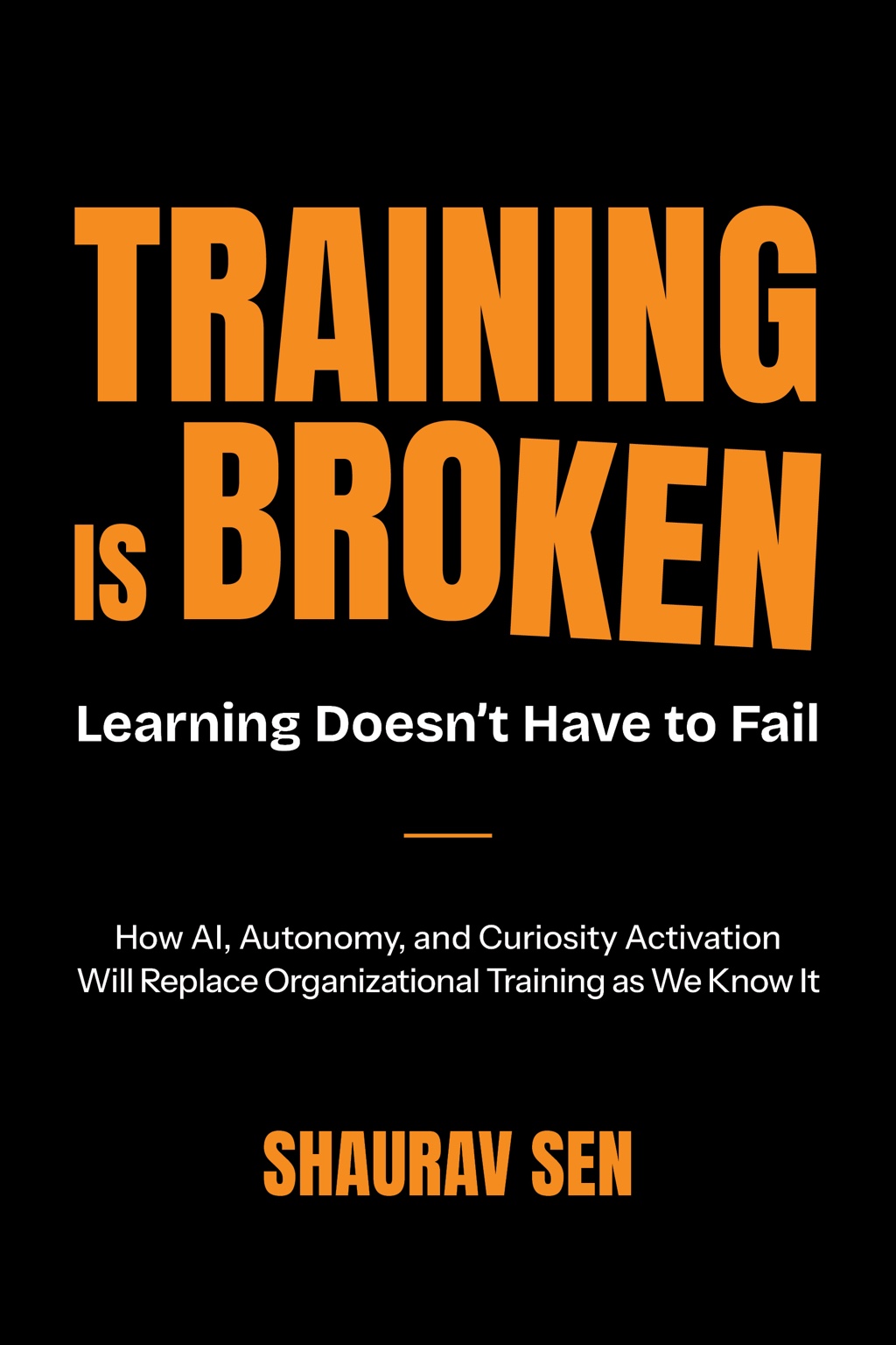 Training Is Broken cover